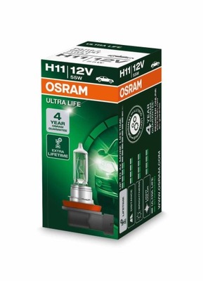 OSRAM ULTRA LIFE ЛАМПОЧКА H11 12V 55W