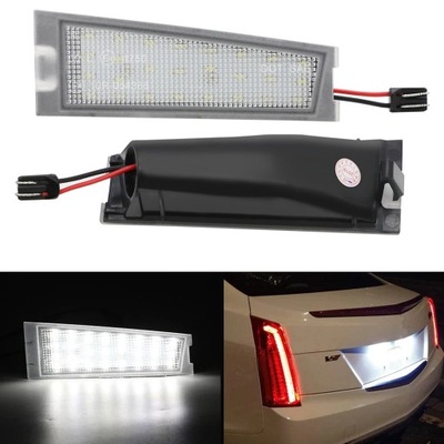 PARA CADILLAC CTS BERLINA 2008-2010 ILUMINACIÓN TABLAS REJESTRACYJNEJ 12V  