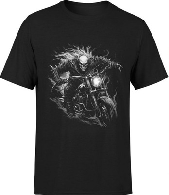 KOSZULKA MĘSKA GHOST RIDER MOTOCYKLOWA T-SHIRT M