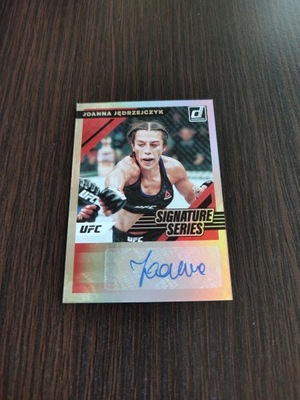 Joanna Jędrzejczyk autograf auto donruss UFC karta