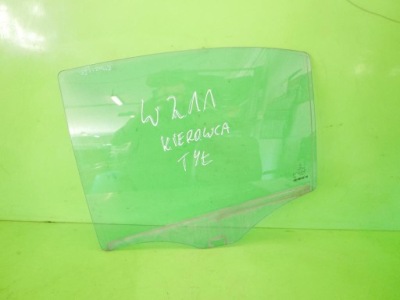 Скло дверна ліва задня велика mercedes w211 sedan фото №1