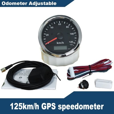 WATERPROOF 85MM GPS SPEEDOMETER 0-125 MPH 0-160 MPH 0-200 MPH FOR SN~76916