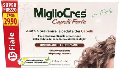 Odżywka ampułki przeciw wypadaniu włosów MIGLIOCRE
