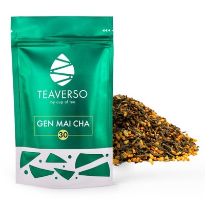 Herbata Zielona Teaverso Gen Mai Cha 100g
