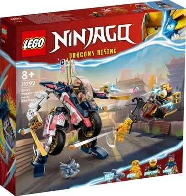 LEGO Ninjago Mech Sory zmieniający się w motocykl wyścigowy 71792