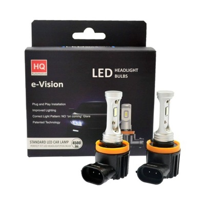 LUCES DIODO LUMINOSO LED H8 H9 H11 HQ E-VISION ANILLOS MARKERY BMW SERIE 1 3 5 X1 X3 X4 X5  