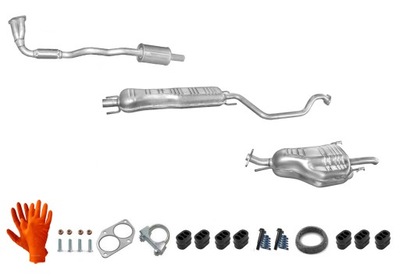 OPEL ZAFIRA A 1.6 1.8 (1999-2000) SYSTEM OUTLET  