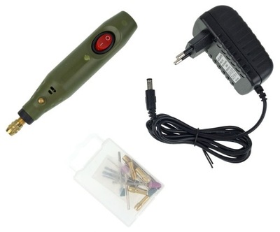 Mini wiertarka 12V zestaw