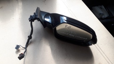 A6 c7 зеркало правое перед 16 pin фотохромный lz9y фото №1