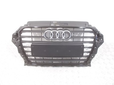 РЕШІТКА РЕШІТКА AUDI A3 8V3 13-16 8V3853651 ОРИГІНАЛ ЧОРНА РАМКА