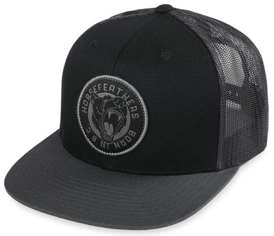 kšiltovka Horsefeathers Irvin Trucker - Black