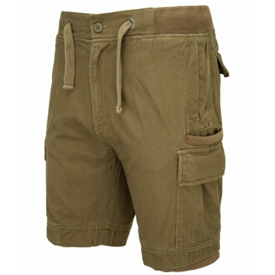 Szorty BRANDIT Packham Vintage Shorts Olive 3XL