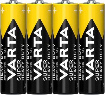 4x Bateria VARTA Superlife AA R6 węglowo- cynkowa