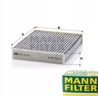 Mann-filter cuk 25 012 фільтр, вентиляція простір пасажирський фото №1