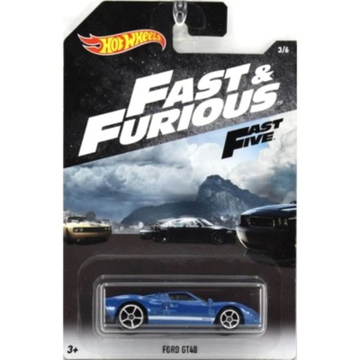 HOT WHEELS FAST & FURIOUS FORD GT40