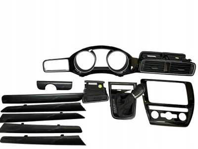 Vw jetta 5c dekor рамка консолі pianio łuska фото №1