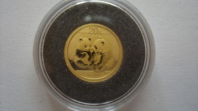 Chiny 20 yuan Panda 2009 złoto