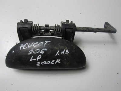 Ручка передня ліва peugeot 206 02r фото №1