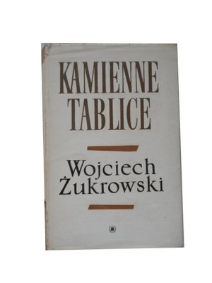 Kamienne tablice Wojciech Żukrowski autograf