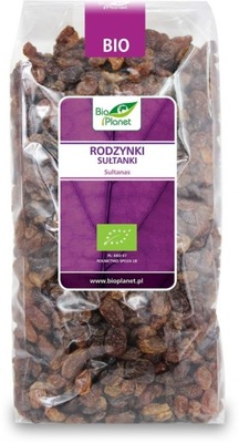 RODZYNKI SUŁTANKI BIO 1 kg - BIO PLANET