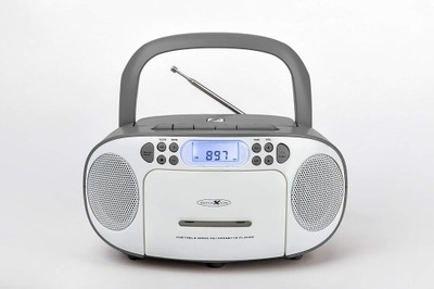 RADIOODTWARZACZ BOOMBOX Z RADIEM FM, AUX IN