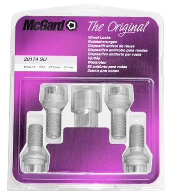 MCGARD SCREW ZABEZPIECZAJACE FOR DISCS MERCEDES INFINITI LEXUS  