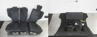 Suzuki grand vitara ii 2007 5d заднее сиденье задняя фото №1