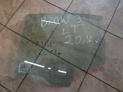 Bmw 3 12' скло двері лівий задня фото №1