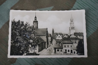 Oppeln Opole pocztówka Blick aus Kirche