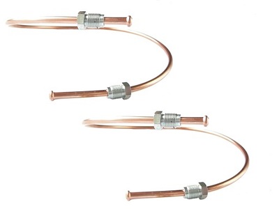 Vw golf iii vento трубка шланг тормозной жёсткий медный задняя фото №1