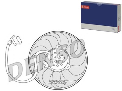 Denso вентилятор радиатора audi a3 1.8 t quattro фото №1