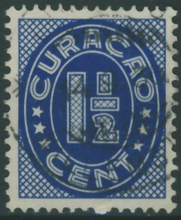 Kolonie hol. Curacao 1 1/2 cent. - Cyfry