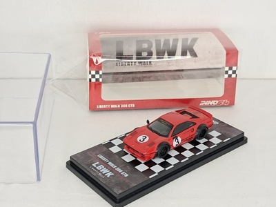 Inno 1:64 LBWK Ferrari 308 GTB #3 red