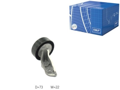 Ролик напрямна ремінь клиновий audi a3 q3 tt vw beetle jetta iii фото №1