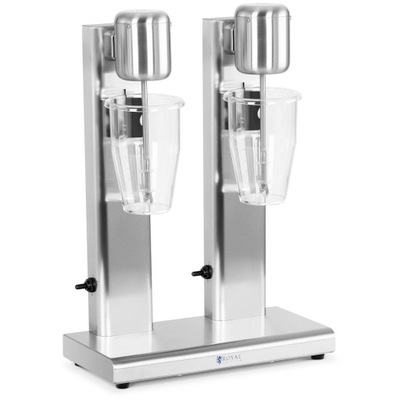 Milkshaker 160W 2x1000ml Royal Catering RCPMS-160T