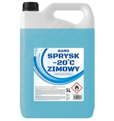 NANO SPRYSK płyn do spryskiwaczy ZIMOWY 5L -20C