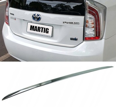 TOYOTA PRIUS IV ZVW5 COUVE-JOINT PLANCHE CHROME CHROME COUVERCLE DE COFFRE - milautoparts-fr.ukrlive.com