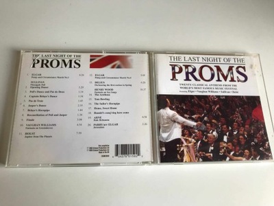 CD LAST NIGHT OF THE PROMS Elgar Vaughan Williams Sullivan Holst STAN 5/6