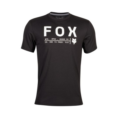 T-SHIRT FOX NON STOP TECH BLACK L