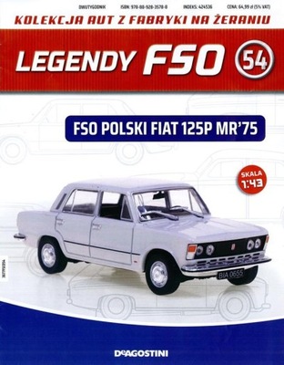 LEGENDY FSO nr 54 - FIAT 125P MR'75