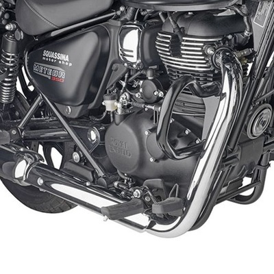 KAPPA GMOLE CAPS ENGINE ROYAL ENFIELD METEOR 350 '21- BLACK  