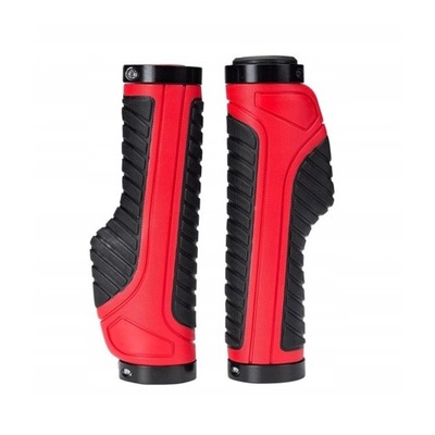 GRIPY ROWEROWE ROCKBROS RED/BLACK CZAERWONY/CZARNY BT1802RD