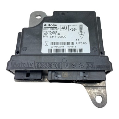 Модуль датчик подушка безопасности renault kadjar 632199700e фото №1