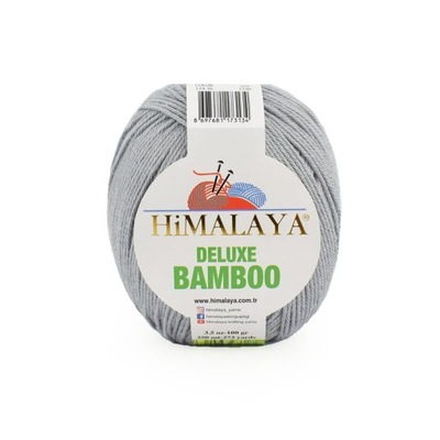 Włóczka Himalaya Deluxe Bamboo 26 / ciemny szary