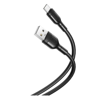 Uniwersalny kabel XO USB-USB typ C 2,1A mocny