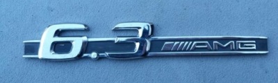 Эмблема крыла 6.3 amg mercedes c 204 w204 фото №1