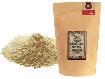 ASHWAGANDHA NATURALNA SPROSZKOWANY KORZEŃ 200 G