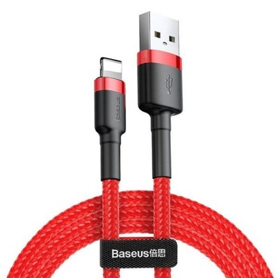 Kabel USB - Lightning 2M Baseus CALKLF-C09 czerwony