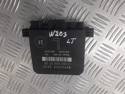 Модуль двері лівий задня mercedes w203 2038200726 фото №1