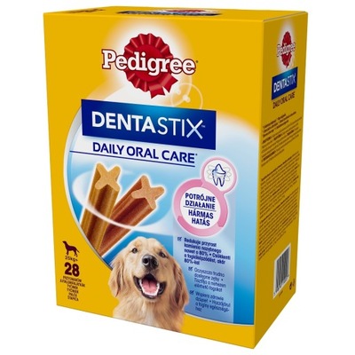 PEDIGREE DentaStix przysmak dla psów dużych ras 112 szt. - 16x270g